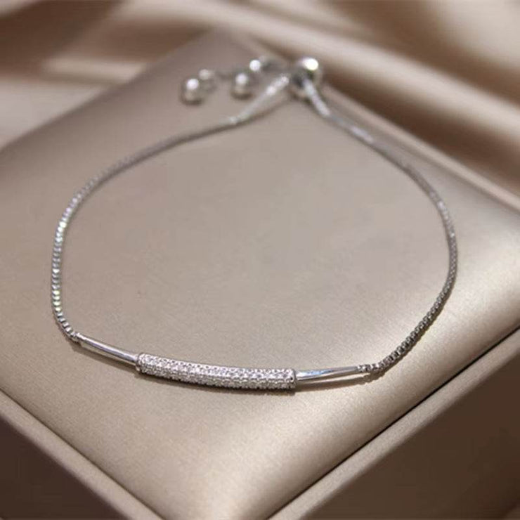 14K Real Gold Plated Fashion Jewelry Micro-Inlaid Zircon Elegant Bracelates for Woman Holiday Party Daily Luxury Bracelate
