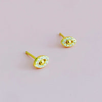 Mini Sparkle Mini Stud Sterling Silver Earrings