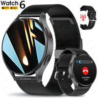Blood Oxygen Monitoring 2024 New Bluetooth Call Smart Watch 6 Pro Heart Rate Custom Dials Sport Men Woman Smarthwhatch Health Monitor Smartwatch for Man
