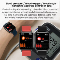 Temperature Monitoring Painless Non-Invasive Blood Sugar Smart Watch Men Laser Treatment Health Blood Pressure Sport Smartwatch Women Glucometer Watch