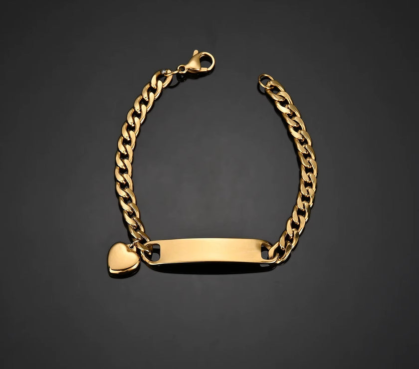 Sifisrri Engraved Name Letter Date Bracelets Women Men Stainless Steel Adjustable Bangles for Boys Girls Kids Jewelry Gift