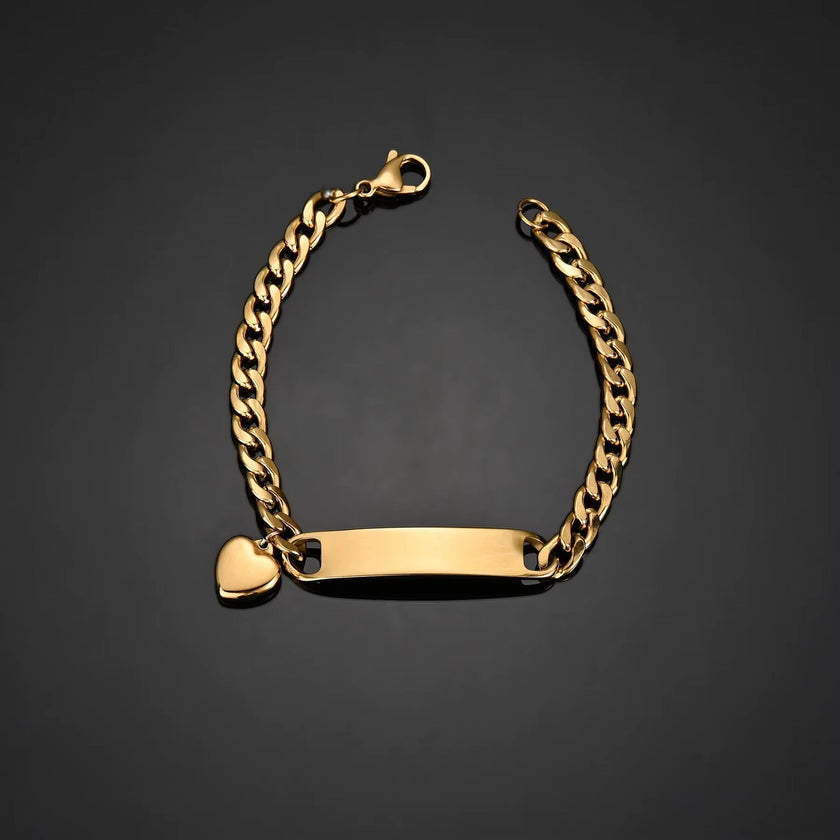 Sifisrri Engraved Name Letter Date Bracelets Women Men Stainless Steel Adjustable Bangles for Boys Girls Kids Jewelry Gift