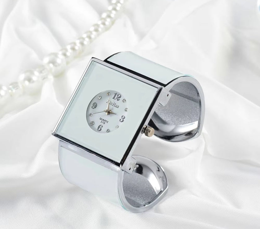 ladies watches top brand Big Stainless Steel Bracelet Watches Women Watches Luxury Crystal Ladies Watch Women Clock Reloj Mujer Relogio Feminino