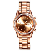Women'S Watches Geneva Classic Luxury Rhinestone Watch Women Watches Ladies Fashion Gold Watch Clock Reloj Mujer Montre Femme
