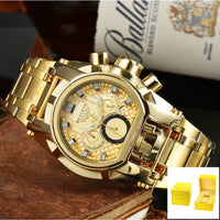 Undefeated Mens Watches Reserve Bolt Zeus Chronograph Invincible Luxury Watch Invicto Relógio Masculino for Dropshipping