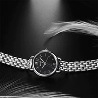Luxury Women Watches New NAIDU Rose Gold Silver Ladies Bracelet Watch Womens Quartz Dress Wristwatch Feminino Reloj Mujer Kol Saati