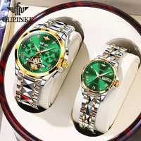 TOP Luxury Brand Couple Watches Pair for Men and Women Automatic Mechanical Lover'S Watches Waterproof Couple Watch Set