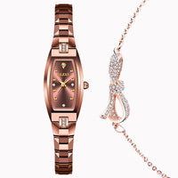 Elegant Gold/Rose Gold Watches for Womens Waterproof Slim Thin Small Wrist Analog Diamond Quartz Ladies Wrist Watches Elegant
