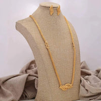Charms Dubai Ethiopia African Necklace/Earrings/Pendant Jewelry Set for Women/Girls/Kids Fashion Metal Russia Gifts