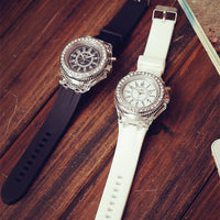 Ladies Watch Wrist Backlight Quartz Led Sport Women'S Watch Top Brand Luxury Man Wristwatch Dual Display Luminous Wristwatch 시계