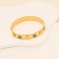 Jewelry 1Pc Fashion Flower Stainless Steel Bracelet Style Vintage Hand Jewelry