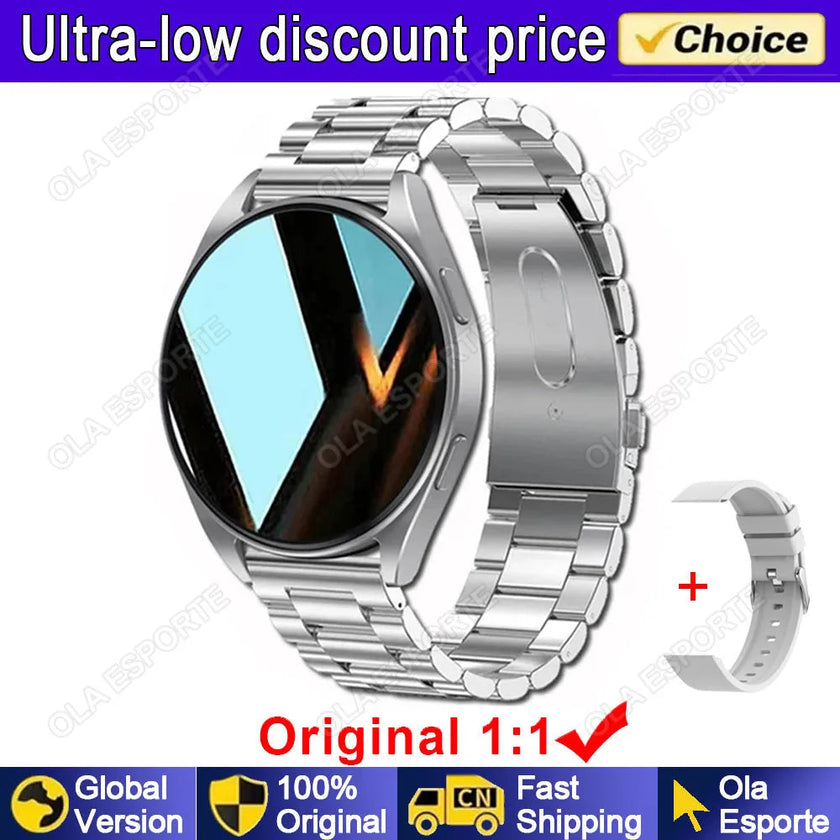 Blood Oxygen Monitoring 2024 New Bluetooth Call Smart Watch 6 Pro Heart Rate Custom Dials Sport Men Woman Smarthwhatch Health Monitor Smartwatch for Man