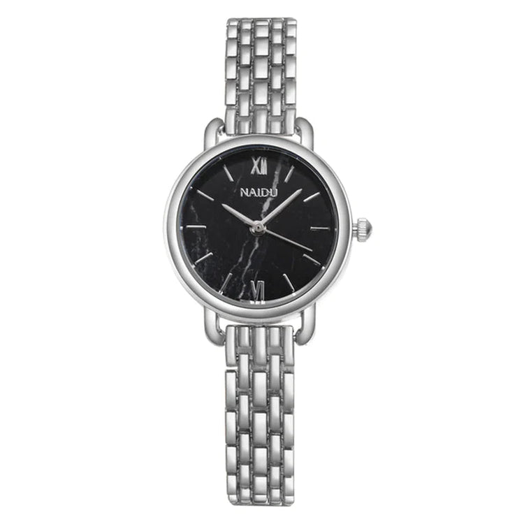 Luxury Women Watches New NAIDU Rose Gold Silver Ladies Bracelet Watch Womens Quartz Dress Wristwatch Feminino Reloj Mujer Kol Saati