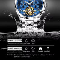 TOP Luxury Brand Couple Watches Pair for Men and Women Automatic Mechanical Lover'S Watches Waterproof Couple Watch Set