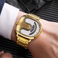 Luxury Original Men Watches Sports Golden Quartz Gold Men'S Wrist Watches Steel Waterproof Watches for Mens Relogio Masculino