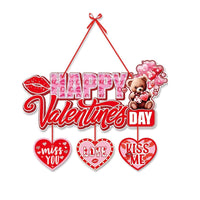 Jewelry 2024 Valentine'S Day Party Decoration Door Hanging Home Windowsill Patio Decoration Large Love Gnome Pendant San Valentin