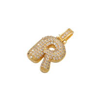 Women ZHUKOU Delicate and Fat 26 Gold Color Letter Pendant for Women Handmade DIY Necklace Earrings Jewelry Accessories Mode: VD614