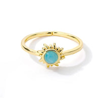 Christmas Zircon Moon Rings for Women Stainless Steel Glowing Moon Star Adjustable Finger Ring Aesthetic Wedding Jewelery Gift Bague Femme