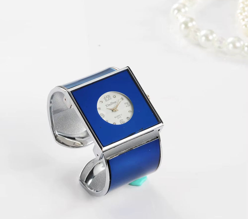 ladies watches top brandWomen'S Big Stainless Steel Bracelet Watches Women Watches Luxury Crystal Ladies Watch Women Clock Reloj Mujer Relogio Feminino