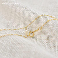 Real 14K Gold Filled Natural Pearl Necklace Gold Choker Handmade Pendants Collier Femme Kolye Collares Boho Jewelry for Women