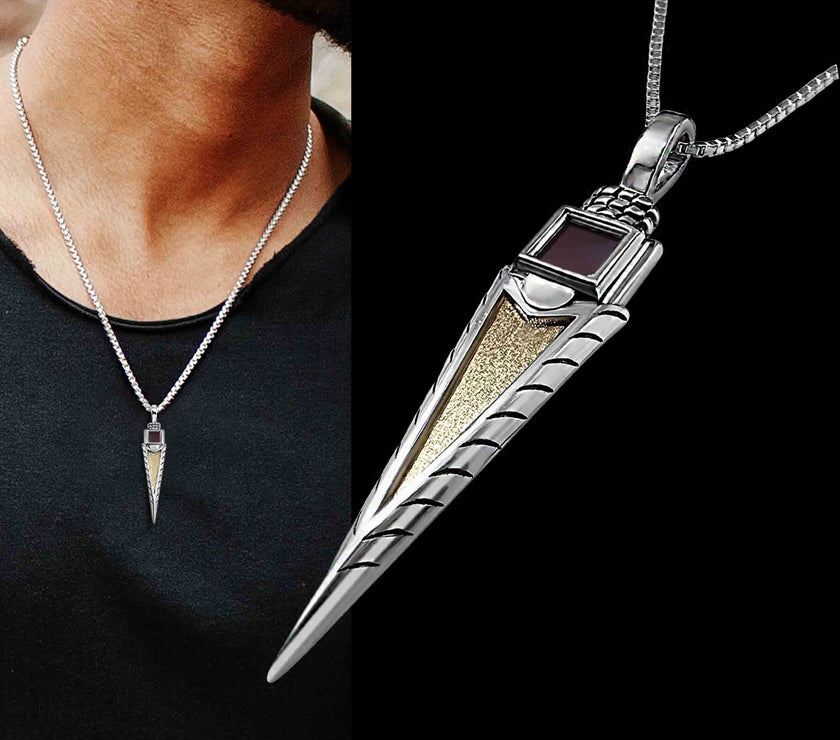 Religious Necklace with the Holy Bible - Guardian Arrow Pendant