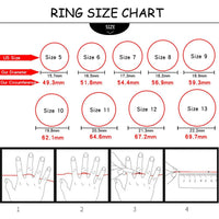 Style Luxury Bijoux Pulseira Feminina Bangle Ring Set Stainless Steel Jewelry Fit Lover Female Crystal Bracelets Rings Fashion Women