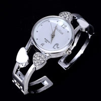 Heart Shaped Bracelet Watch Women Watches Luxury Rhinestone Women'S Watches Ladies Watch Steel Clock Zegarek Damski Reloj Mujer