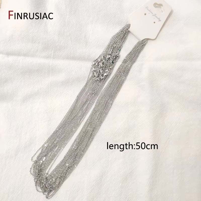 1.4Mm Thickness,Real Gold Plated Metal Thin Chain for Necklace Making, DIY Jewelry Making Chain Wholesale