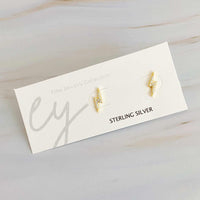 Mini Sparkle Mini Stud Sterling Silver Earrings