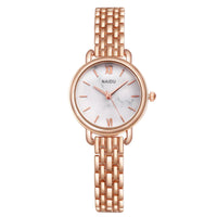Luxury Women Watches New NAIDU Rose Gold Silver Ladies Bracelet Watch Womens Quartz Dress Wristwatch Feminino Reloj Mujer Kol Saati