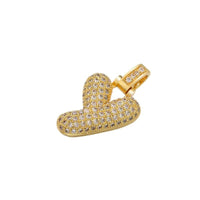Women ZHUKOU Delicate and Fat 26 Gold Color Letter Pendant for Women Handmade DIY Necklace Earrings Jewelry Accessories Mode: VD614