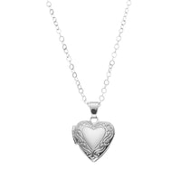 Love Heart Secret Message Locket Necklace Pendant DIY Photo Picture Locket Vintage Gift for Lover Couples Custom Message