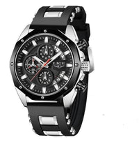 Fashion Watches for Man Sport Military Silicagel Wrist Watch Men Watch 2022 NEW Top LIGE Brand Casual Chronograph Relojes Hombre
