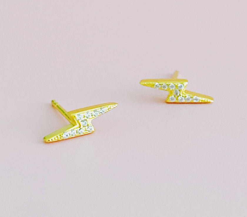 Mini Sparkle Mini Stud Sterling Silver Earrings