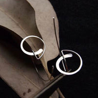 Everyday Earrings Real 925 Silver Piercing Earrings Handmade Jewelry Gold Filled Jewelry Punk Oorbellen Minimalist Boho Earrings for Women