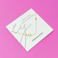 Beautiful Finest Shine Initial Sterling Silver Necklace