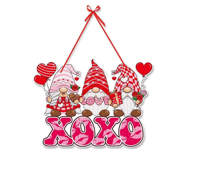 Jewelry 2024 Valentine'S Day Party Decoration Door Hanging Home Windowsill Patio Decoration Large Love Gnome Pendant San Valentin