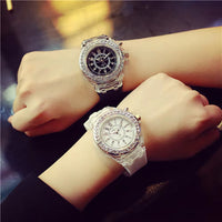 Ladies Watch Wrist Backlight Quartz Led Sport Women'S Watch Top Brand Luxury Man Wristwatch Dual Display Luminous Wristwatch 시계