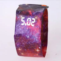 LED Display Screen 2020 Reloj Hombre Men Watches Creative Paper Led Digital Watch Waterproof Electronic Watches Men Digital Touch Screen Watches