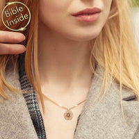 Timeless Bible Necklace with the Seed of Life - Harmony Pendant