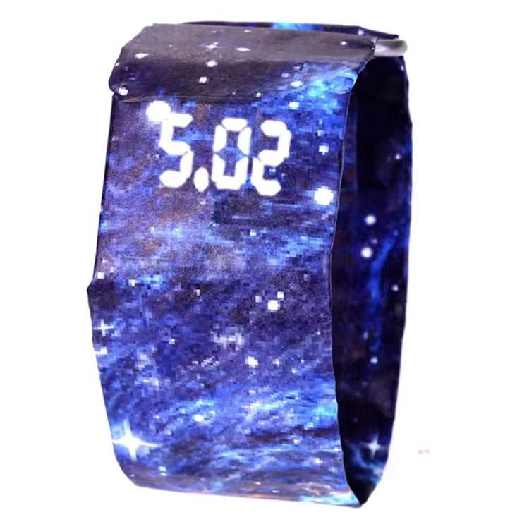 LED Display Screen 2020 Reloj Hombre Men Watches Creative Paper Led Digital Watch Waterproof Electronic Watches Men Digital Touch Screen Watches
