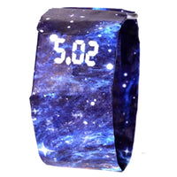 LED Display Screen 2020 Reloj Hombre Men Watches Creative Paper Led Digital Watch Waterproof Electronic Watches Men Digital Touch Screen Watches