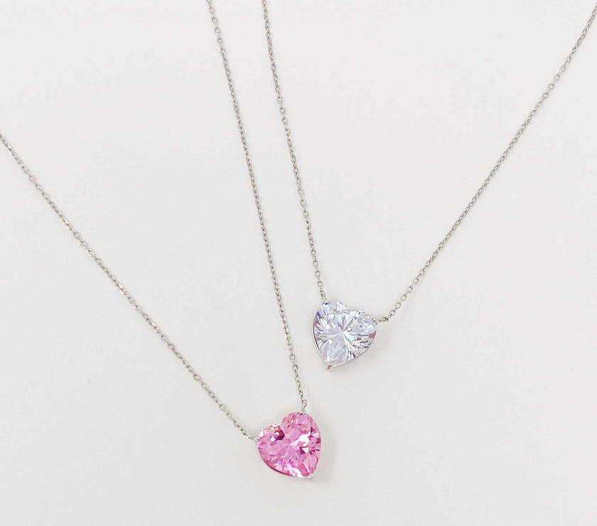 Absolute Beauty Sterling Silver Heart Necklace