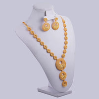 Dubai Gold Color Earrings/Necklaces/Jewelry Sets for Women Gold Color African/Nigeria Jewellery Gifts Band Gift Box