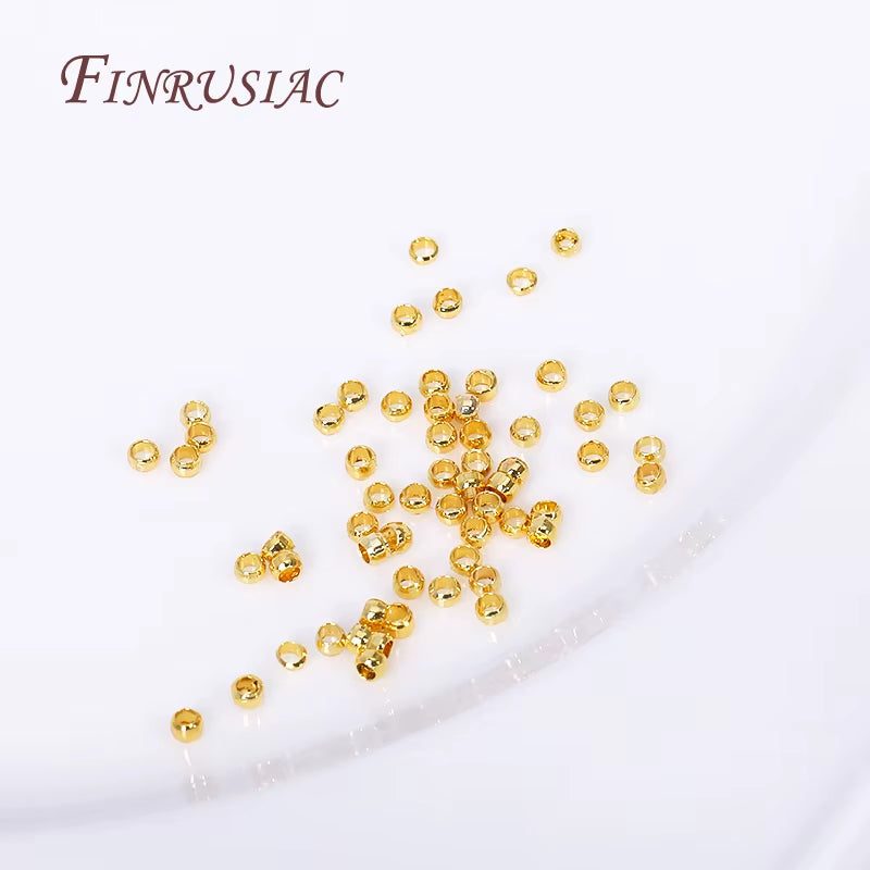 Supplies for Jewelry Wholesale 18K Gold Plated Lobster Clasp with Extension Chain,Ball Head Pin,Crimp Beads,Bead Tips,Jump Ring