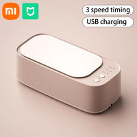 Simple Xiaomi  Ultrasonic Glasses Cleaning Machine 45KHZ Ultrasound Jewelry Cleaner Machine High Frequency Ultrasonic Cleaner Bath