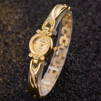 Bracelet Clasp Simple Elegant Small Women'S Watches Luxury Brand Gold Wrist Watches for Women Ladies Quartz Watches for Girls Montre Femme