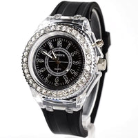 Ladies Watch Wrist Backlight Quartz Led Sport Women'S Watch Top Brand Luxury Man Wristwatch Dual Display Luminous Wristwatch 시계