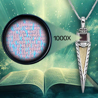 Religious Necklace with the Holy Bible - Guardian Arrow Pendant