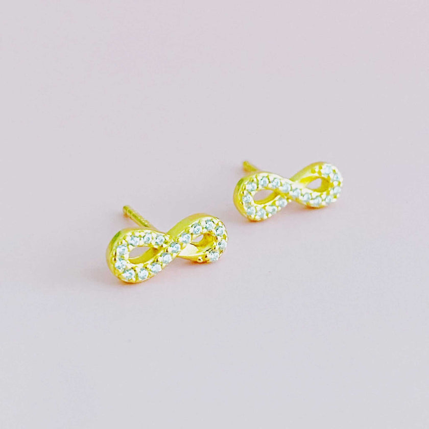 Mini Sparkle Mini Stud Sterling Silver Earrings
